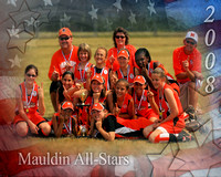 2008 Mauldin All-Star Softball Team